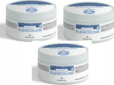 Obrázek produktu pro 3x Flexicoldin Forte - chladivý gel pro podporu svalů a kloubů