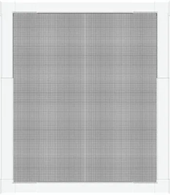 Produktbild von Insektenschutzgitter ohne Bohren - 100 x 120 cm - Weiß Aluminium