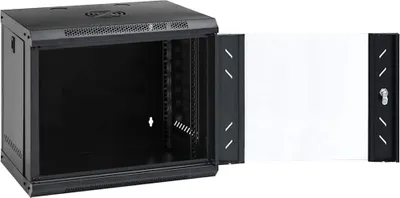 Produktbild von vidaXL Netzwerkschrank mit Speicher Schwarz 53 x 45 x 45 cm Stahl