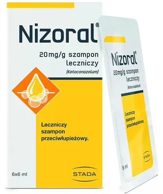 Produktbild von Shampoo Set, Stada, Nizoral, Anti-Matrhea, AntiPilz, getestet, Duftstofffrei, 6 Beutel x 6 ml