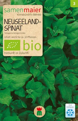 Produktbild von Neuseelandspinat - Saatgut für zirka 10 Pflanzen