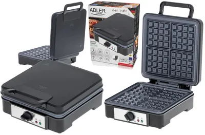 Obrázek produktu pro Waflovač, nepřilnavý povrch, jednoduché nastavení teploty, EU