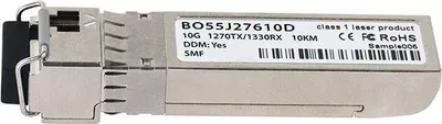 Produktbild von BlueOptics SFP-10G-BXU-I-BO, Faseroptik, SFP+, LC, 10000 m, 1270 nm, 1330 nm