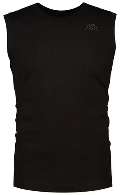 Image de Kappa Cadwal Korporate T-shirt sans manches Noir L Homme Noir L