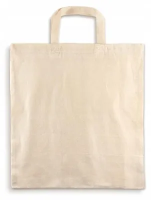 Produktbild von Allbag Baumwolltasche 37x20x23 cm ECRU mit Kurzgriff