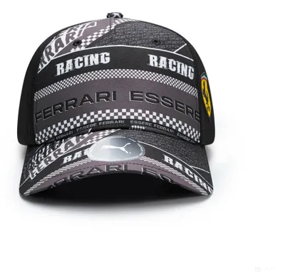 Produktbild von Ferrari Kappe, graphic, schwarz