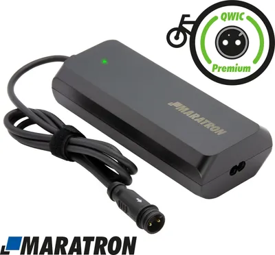Produktbild von Maratron Ladegerät 36V 4A für Qwic Premium Gepäckträger-Akkus
