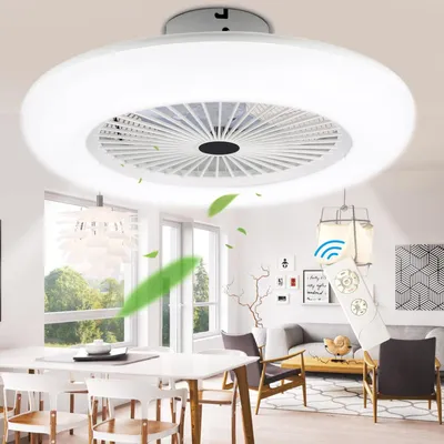 Produktbild von Deckenventilator mit Beleuchtung – 80 W, 3 Farbtemperaturen, 3 Geschwindigkeitsstufen