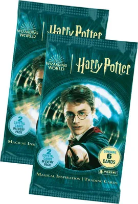 Produktbild von Harry Potter Karten - Magical Inspiration Trading Cards Sammelkarten - 2 Booster