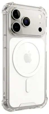 Zdjęcie produktu dla Avizar, etui MagSafe do iPhone 17 Pro, odporne na wstrząsy, z wzmocnionymi narożnikami, przezroczyste