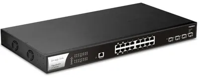 Immagine prodotto di Switch 440mm DrayTek VigorSwitch PQ-2200xb 4*SFP+/16*XG/PoE+ retail