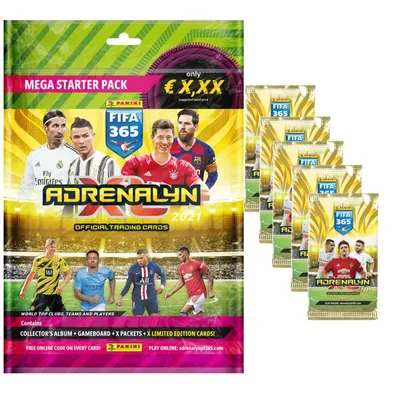 Zdjęcie produktu dla Fifa 365 2021 - 1 starter + 5 boosterów