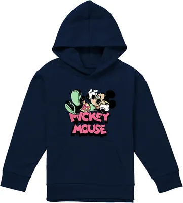 Produktbild von Disney - "Holiday" Hoodie zum Überziehen für Kinder TV23003 (140-146) (Marine)