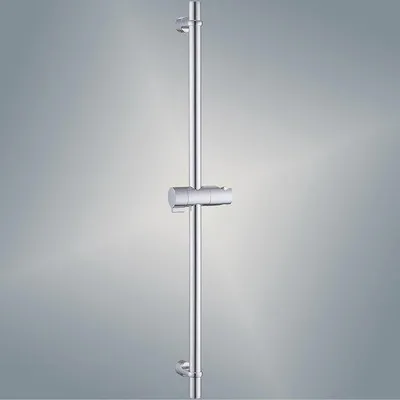Produktbild von Duschstange 110 cm aus Edelstahl mit verstellbarer Brausestange und 360° drehbar