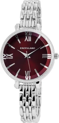 Produktbild von Excellanc Damenuhr mit Metallarmband