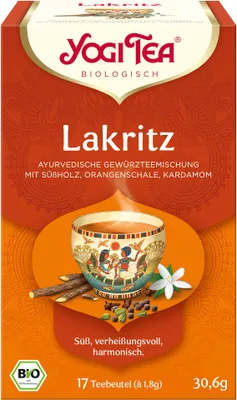Produktbild von YOGI TEA Lakritz  Filterbeutel