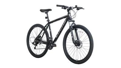 Produktbild von Mountainbike LUCHS "TITAN" 27,5 Zoll Hardtail ALU MTB Fahrrad 21 Gang Shimano Schaltung, 48cm Rahmenhöhe, ALU Rahmen Schwarz/Grau