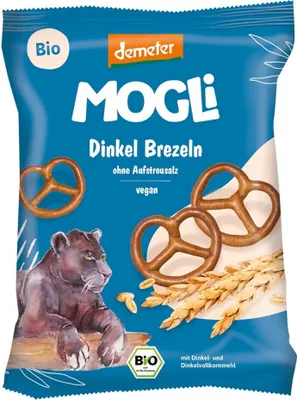 Image de MOGLi demeter Bretzels à l'épeautre (50 g)