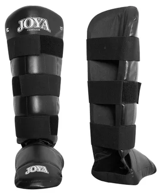 Produktbild von Joya PolyurethanDe Luxe Schienbeinschützer Kunstleder - Schwarz - L
