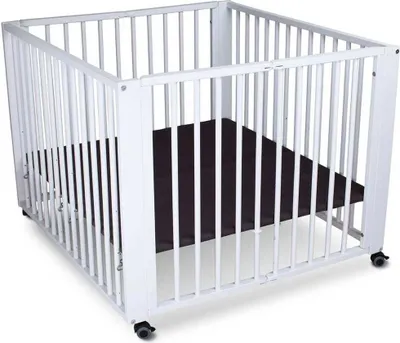 Image de tiSsi Parc pliable Moritz 90x95x75 cm blanc