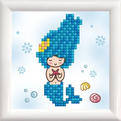 Produktbild von DIAMOND DOTZ® Original Diamond Painting Sea Star 9 x 9 cm mit Bilderra