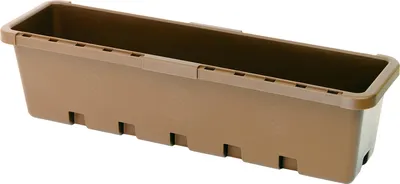 Produktbild von GreenLife Blumenkasten / Kräuterbox 5 Stück, terrabraun, komplett