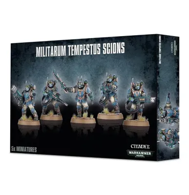 Zdjęcie produktu dla Games Workshop Militarum Tempestus Scions, Figurka kolekcjonerska, Gra wideo