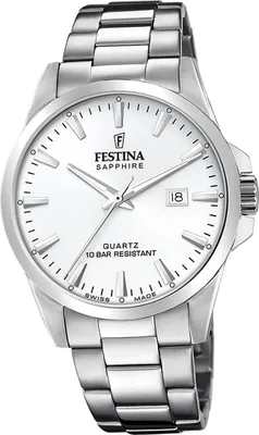 Produktbild von Festina Herren Uhr Swiss Edelstahlarmband silber D2UF20024/2