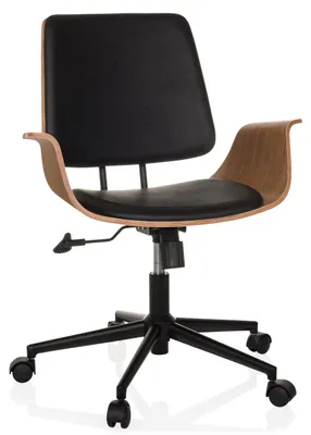 Produktbild von hjh LIVING Home Office Bürostuhl CENCA II Schreibtischstuhl mit Armlehnen Kunstleder Drehstuhl
