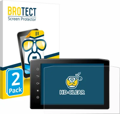 Produktbild von 2x Für Ekiy MTC07 6.25" Schutzfolie BROTECT Displayschutz Display Schutz Folie Klar Transparent