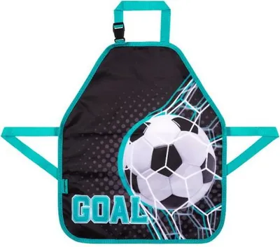 Zdjęcie produktu dla Ochronny fartuszek Bambino Goal – idealny towarzysz małych artystów, który zadba o czystość podczas twórczych chwil! Wodoodporny, funkcjonalny i stylowy!