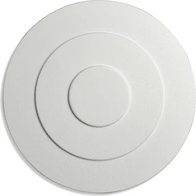 Produktbild von Decosa Rosette Annabelle, weiß, Ø 32 cm - 1 Stück