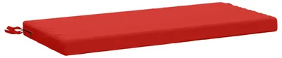 Produktbild von Bankkissen SOEST 100 % Polyester Rot 80 x 40 x 5 cm