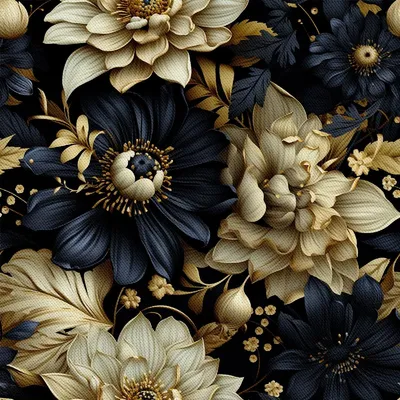 Produktbild von OUTDOOR DEKOSTOFFE OXFORD - Motiv Blumen I DX5355