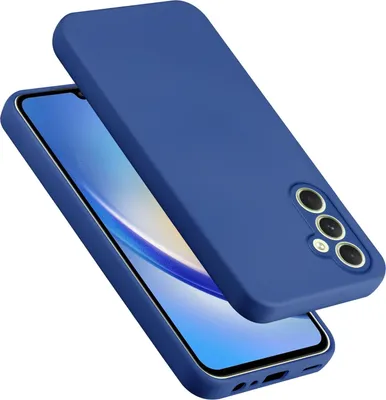 Zdjęcie produktu dla Cadorabo Etui do Samsung Galaxy A34 5G Silikonowe etui na telefon komórkowy Etui wykonane z płynnego silikonu, odporne na zarysowania i wstrząsy etui ochronne do Samsung Galaxy A34 5G