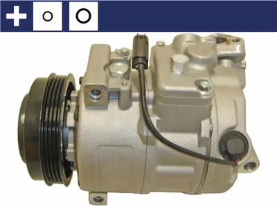 Produktbild von MAHLE ACP 822 000S 7SEU17C Klimaanlage Klimakompressor PAG 46 R134a für BMW 5 Limousine (E60) 5 Touring (E61) 7 (E65, E66, E67) 6 Coupe (E63) 6 Cabrio