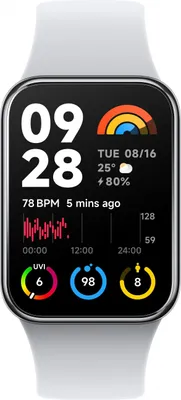 Produktbild von Xiaomi Smart Band 8 Pro grau Bluetooth Fitnesstracker