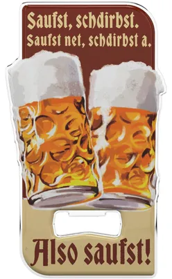 Produktbild von LANOLU Flaschenöffner lustig für Männer, cooler Bieröffner lustig, Bier geschenke für Männer, Biertrinker Geschenk
