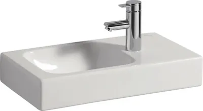 Produktbild von Keramag iCon xs Waschtisch 530mm x 310mm rechts - Weiß - 124053000
