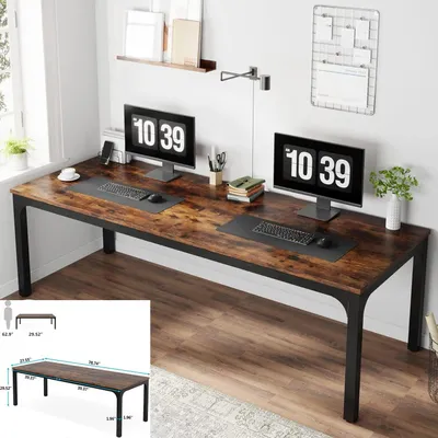 Obrázek produktu pro Pult – Pracovní plocha – Psací stůl – Stůl s prostorem pro počítač – Pracovní prostor – Velká pracovní deska, rozměry 160x70 cm