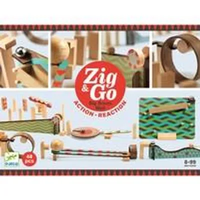 Obrázek produktu pro Stavební sada Zig & Go Big Boom 48 dílů, Djeco