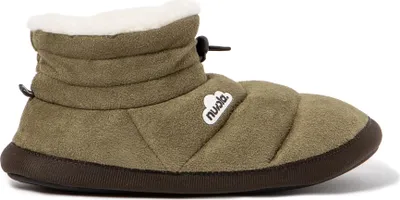 Produktbild von NUVOLA. Hausschuhe für Herren Damen rutschfester Sohle warm gepolstert bequem grün 46-47 - UNBOVEL