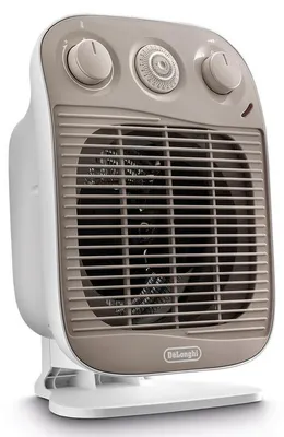 Zdjęcie produktu dla De’Longhi HFS50D22, Wentylator elektryczny ogrzewacza pomieszczeń, 24 h, IP21, Wewnętrzna, Podłoga, Biały