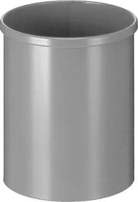 Produktbild von Runder Papierkorb 15 Liter - Aluminium