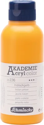 Produktbild von Indischgelb 250ml Acrylfarbe - AKADEMIE Acryl - Schmincke 23 226 027