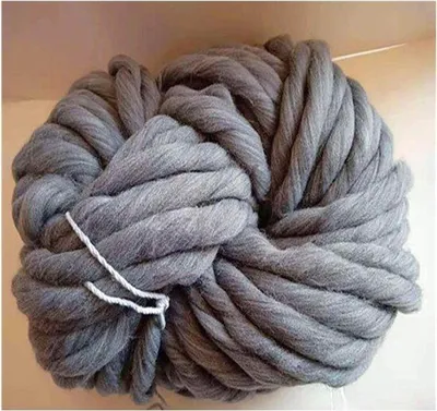 Productafbeelding van Dikke Katoen Garen - Supervezel Garen - Armbreien Projecten - Pluist Niet - 250 Gram - Kleur 32