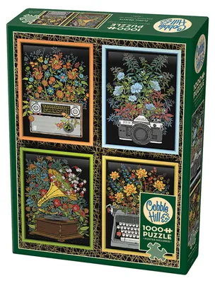 Produktbild von Cobble Hill Floral Objects, 1000 Stück(e)