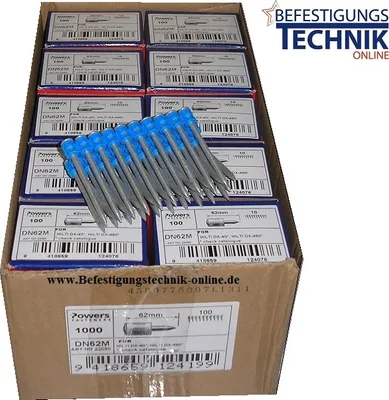 Produktbild von 300 Beton Nägel 3,7x52mm magaziniert für Bolzensetzer Würth Spit Berner