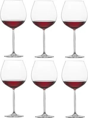 Produktbild von SCHOTT ZWIESEL 8003.70012, Rotweinglas, Tulpenglas, Glas, Transparent, Burgunderwein, klar