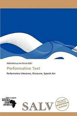 Produktbild von Performative Text